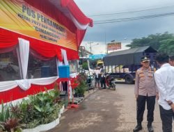 Ops Lilin Lodaya 2022, Kapolres Sumedang Cek Kesiapan Pos pengamanan dan Gereja