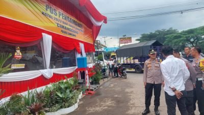 Ops Lilin Lodaya 2022, Kapolres Sumedang Cek Kesiapan Pos pengamanan dan Gereja
