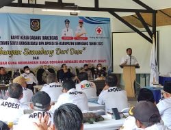 Hadiri Rakercab, Bupati Dony Minta APDESI Sumedang Jadi Role Model APDESI Lainnya