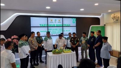 Kapolres Sumedang Hadiri Peringatan Milad Baznas Ke 22