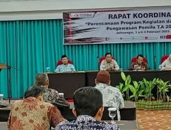 Bawaslu Sumedang Gelar Rakor Perencanaan Kegiatan dan Anggaran Pemilu 2024