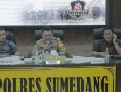 Ciptakan Pemilu Aman dan Damai, Kapolres Sumedang Silaturahmi Bersama Penyelenggara Dan Peserta Pemilu 2024