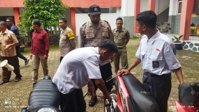 Polsek Situraja Lakukan Penertiban Knalpot Bising