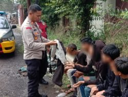 Cegah Aksi Premanisme, Polsek Pamulihan Berikan Pembinaan Terhadap Anak Punk