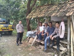 Patroli Dialogis Polsek Ujungjaya, Siskamling Antisipasi Maraknya C3