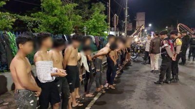 Diduga Akan Melakukan Aksi Perang Sarung, Puluhan Remaja Diamankan Polisi