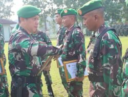 Dandim Sumedang Beri Penghargaan Pada Anggota Berprestasi