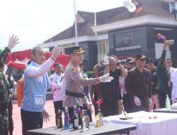 Polres Sumedang Musnahkan Ribuan Botol Miras