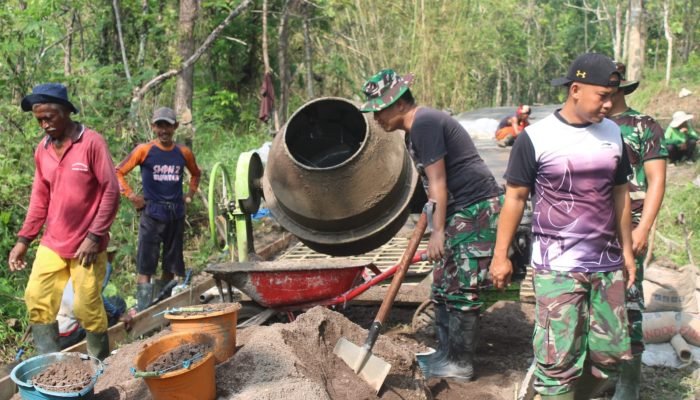 Kades dan Warga Wanajaya Bangga TMMD ke-116 Sebagai Wujud Pengabdian TNI Kepada Masyarakat