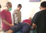 Wujud Peduli, Kapolsek Cibugel Jenguk Anggotanya Yang Sakit