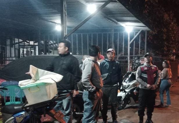 Polsek Sukasari Gelar Patroli Malam