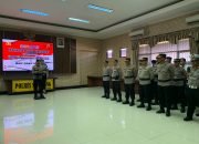 Jelang Pensiun, Dua Personel Terima Kenaikan Pangkat Pengabdian