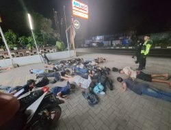 Tim Kujang Polres Sumedang Tindak Sejumlah Pemuda Pelaku Balapan Liar