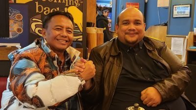 Penjabat Bupati Sumedang, Herman Suryatman, bertemu dan berdiskusi intensif dengan Kepala Indonesian Trade Promotion Center (ITPC) Barcelona, Fredy Josep Pelawi