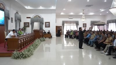 Kades dan Lurah Dikumpulkan Bahas Menurunkan Kemiskinan, Pengangguran dan Stunting