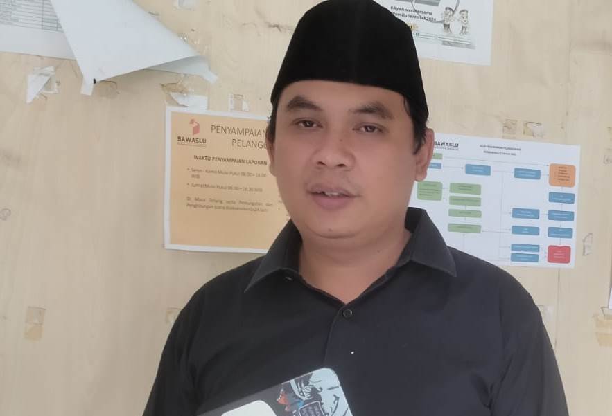Fachrulroji Al Fitri Kordinator Divisi Sumberdaya Manusia dan Organisasi (SDMO) Bawaslu Kabupaten Sumedang