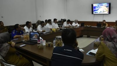 Pemkab Sumedang Bahas Penanganan Bendung Cihamerang