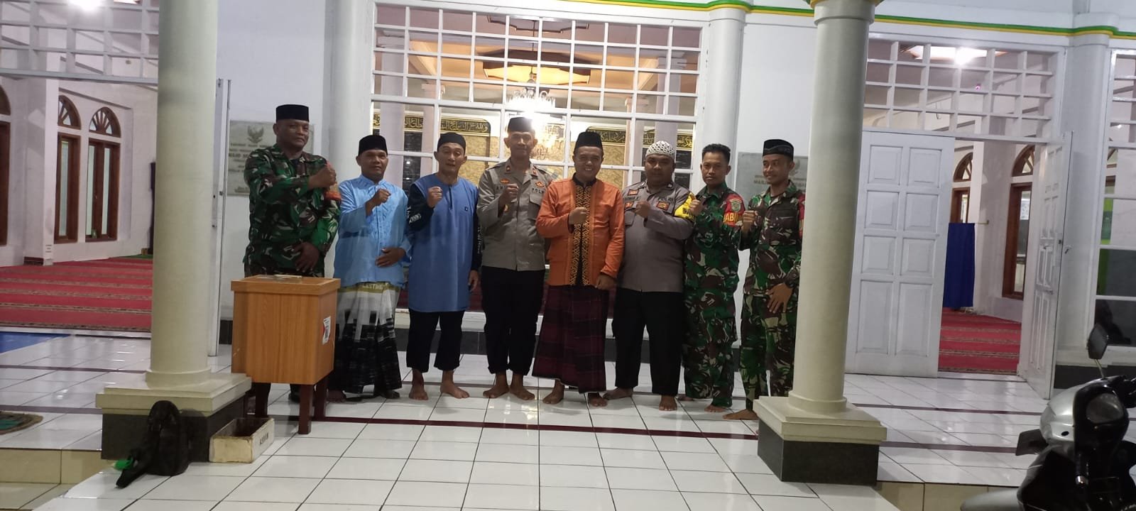 sinergitas TNI Polri dan warga jaga Kamtibmas