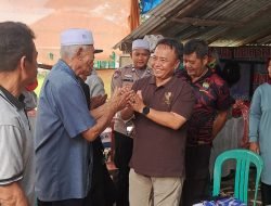 Pj Bupati Sumedang Mengunjungi Keluarga Almarhum Anggota KPPS yang Meninggal