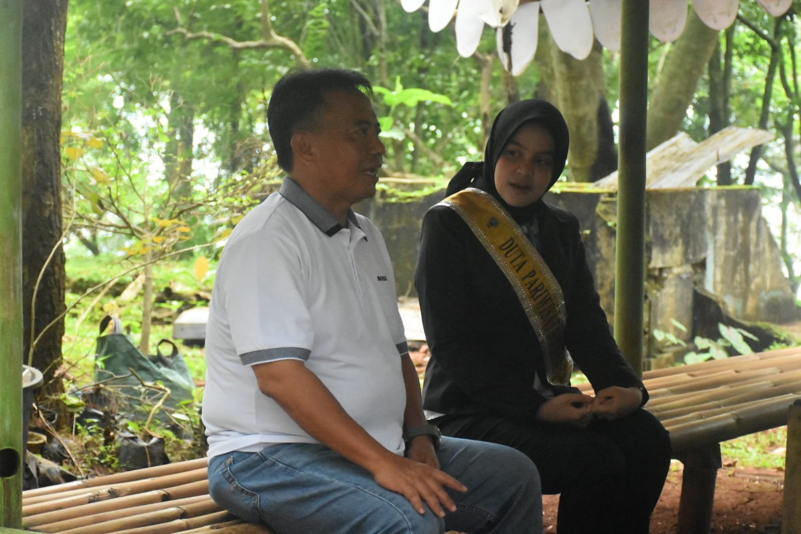 Pj Bupati Sumedang, Herman Suryatman, menegaskan perlunya pengelolaan Tahura Gunung Palasari ditingkatkan secara maksimal