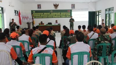 Kodim 0610/Smd Menggelar Kegiatan Sigap Tanggap Bencana