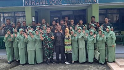 Perpisahan dengan Kehormatan: Acara Purna Tugas Letda (Purn) Mukhtar Ali dari Koramil 1002/Cimalaka Kodim 0610/Sumedang