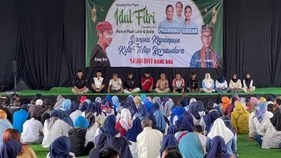 Bang Ara, Melalui Sahabat Bang Ara Sumedang Gelar Silahturahmi dan Bagikan 1000 Paket Lebaran