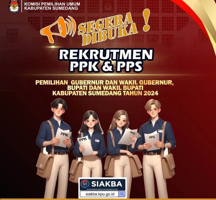 Rekrutmen PPK Pilkada 2024 - KPU Sumedang