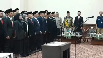 Resmi Dilantik, 78 Pengawas Pemilu Siap Kawal Pilkada Sumedang 2024