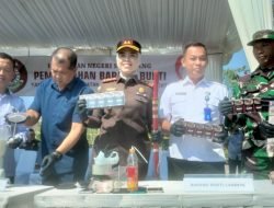 Sumedang Musnahkan Ratusan Ribu Batang Rokok Ilegal dan Obat Terlarang dalam Operasi Penegakan Hukum