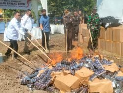 Bea Cukai Bandung Berhasil Hentikan Pengiriman Ratusan Ribu Batang Rokok Ilegal di Sumedang