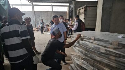 Logistik Pilkada Sumedang Sudah Tiba di Sumedang