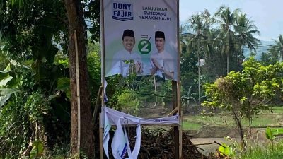 Bawaslu Sumedang Tegaskan Merusak Alat Peraga Kampanye Termasuk Pidana