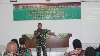 Merajut Sinergi Keluarga Besar TNI Sumedang: Langkah Nyata Menuju NKRI Bermartabat