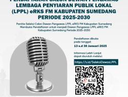 Pendaftaran Dewan Pengawas ERKS FM Resmi Dibuka