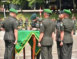 Pj. Bupati Yudia Ramli Hadiri Sertijab Komandan Yonif Raider 301/PKS