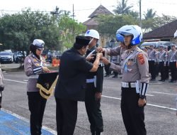 Jelang Pengamanan Hari Raya Idul Fitri, Polres Sumedang Laksanakan Gelar Pasukan Ops Ketupat Lodaya 2025