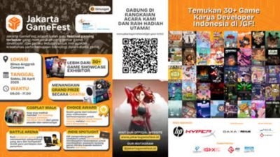 Game Application and Technology (GAT) BINUS UNIVERSITY Gelar Jakarta GameFest 2025 (JGF): Pameran Game, Indie Spotlight, Battle Arena dengan Hadiah hingga Jutaan Rupiah!