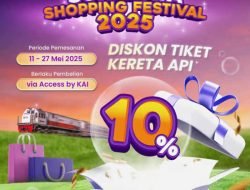 Diskon 10% Tiket KA! Spesial Surabaya Shopping Festival 2025 di Access by KAI