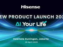 Hisense Usung Line-Up Produk 2025, Aplikasikan AI ke Era Baru Lewat AI Your Life