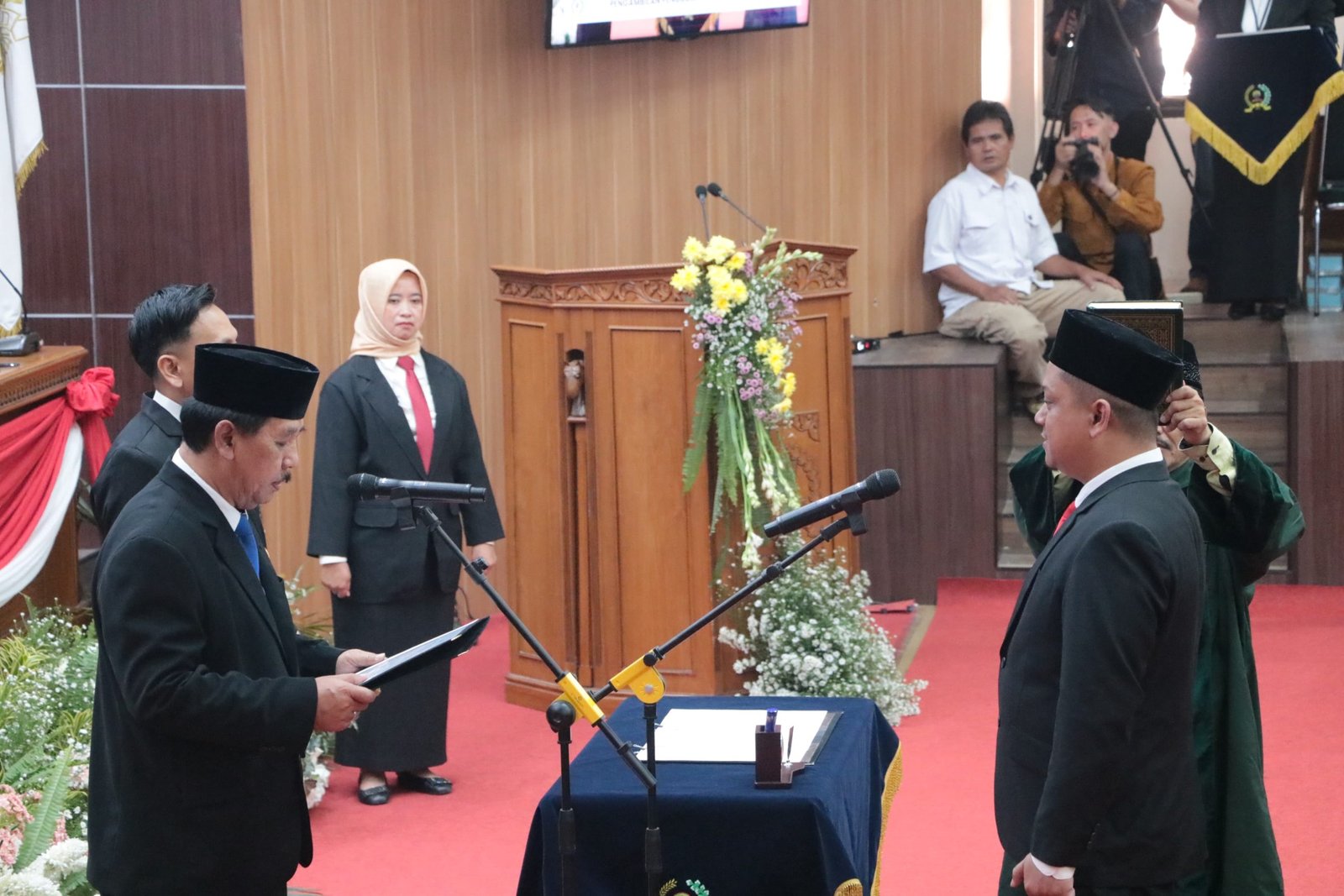 Hendri Darmawan Dilantik jadi PAW Anggota DPRD Sumedang