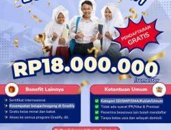 Beasiswa Gradify 2025 Resmi Dibuka: Akses Pendidikan dan Karier hingga Rp18 Juta/Semester Tanpa Syarat IPK atau Prestasi
