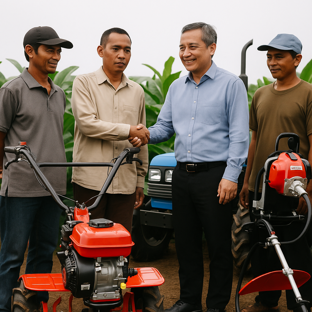 bantuan alsintan petani tembakau