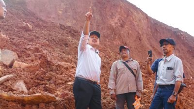 Tinjau Jaling Utara Jatigede, Bupati Dony: Pembangunan Hampir Rampung