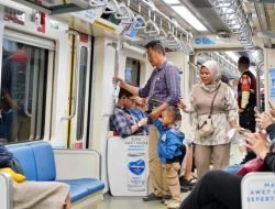 162 Ribu Pengguna Manfaatkan LRT Jabodebek Selama Libur Panjang Iduladha