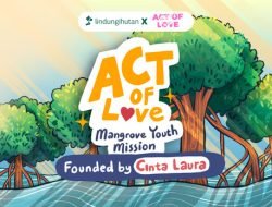 Act of Love Foundation Gaet LindungiHutan Tanam Mangrove Hijaukan Pesisir Pulau Pari