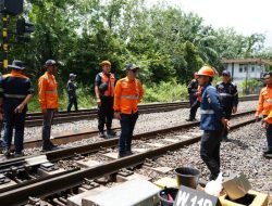 KAI Divre III Palembang Antisipasi Cuaca Ekstrim, Jaga Petak Jalur Rel KA Rawan Bencana