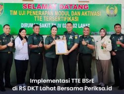 Periksa.id Berhasil Membantu RS DKT Lahat Menerapkan TTE BSrE