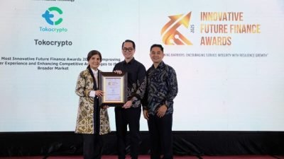 Tokocrypto Raih Penghargaan Inovasi Keuangan 2025