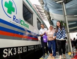 KAI Divre IV Tanjungkarang Hadirkan Rail Clinic di Stasiun Kotabumi, Wujud Pelayanan dan Edukasi Kesehatan untuk Masyarakat